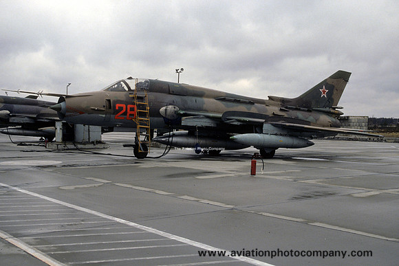 Russian Air Force 20 APIB Sukhoi SU-17M-4 Fitter 28 (1992)
