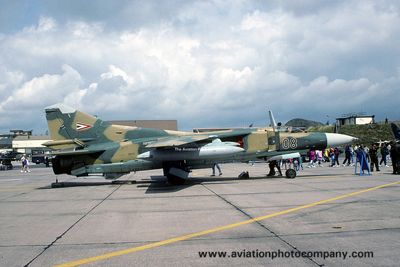 Hungarian Air Force Mikoyan MiG-23MF 08 (1992)