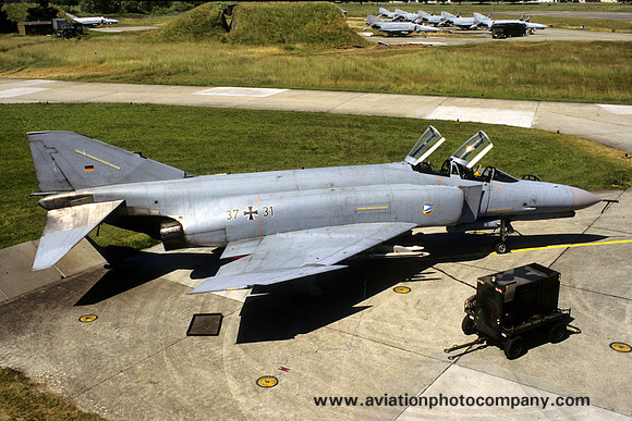 German Air Force JG74 McDonnell F-4F Phantom 37+31 (1995)