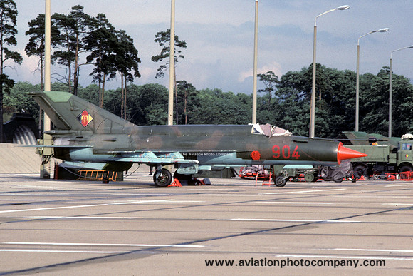 East German Air Force Mikoyan MiG-21bis 904 (1990)