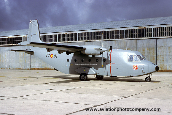 Spanish Air Force Ala 37 CASA C.212-100 T.12B-14/37-01 (1994)
