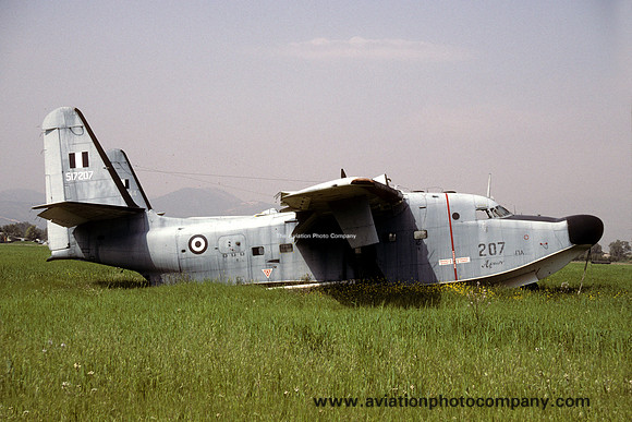 Greek Air Force Grumman HU-16B Albatross 517027 stored at Elefsis (1995)