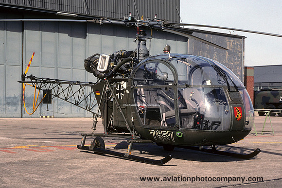 German Army MFWS Sud Alouette II 76+57 (1995)