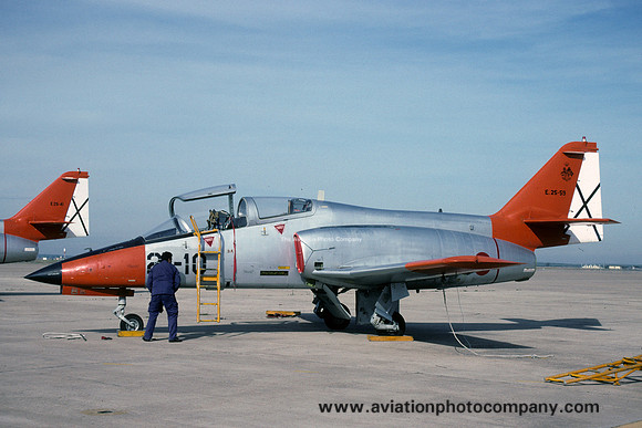 Spanish Air Force Ala 21 CASA C-101 Aviojet E.25-59/21-10 (1995)