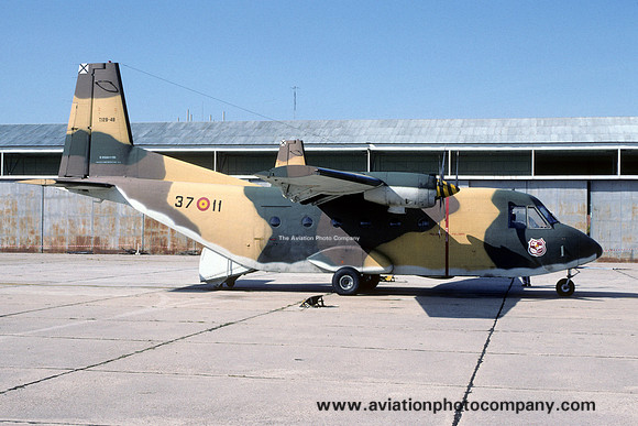 Spanish Air Force Ala 37 CASA C.212-100 Aviocar T.1B-48/37-11 (1994)