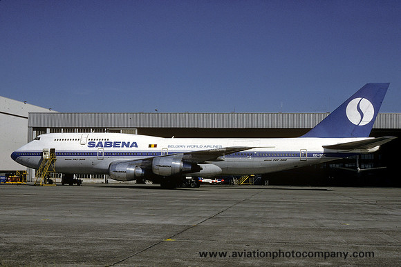 Sabena Boeing 747-329M OO-SGC (1988)