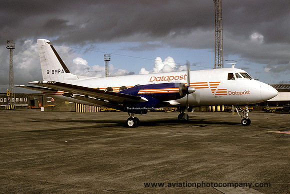Peregrine Air Services/Datapost Grumman Gulfstream I G-BMPA (1988)