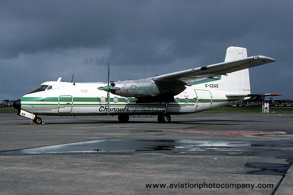Channel Express Handley Page Herald G-CEAS (1988)