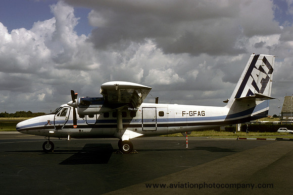 TAT Transport Aerien Transregional DHC-6-300 Twin Otter F-GFAG (1988)