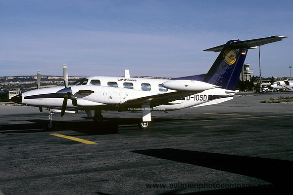 Lufthansa Flight Training Piper PA-42 Cheyenne IIIA D-IOSD (1988)