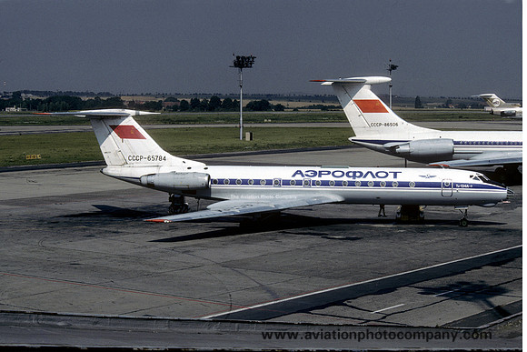 Aeroflot Tupolev Tu-134A CCCP-65784 (1988)