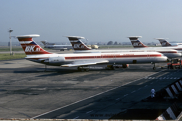 CSA Czechoslovak Airlines Ilyushin Il-62M OK-JBJ (1988)