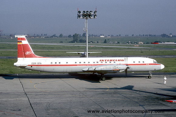Interflug Ilyushin Il-18 DDR-STA (1988)