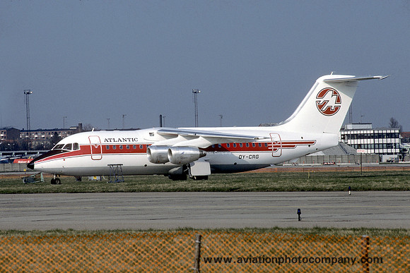 Atlantic Airways BAe 146-200 OY-CRG (1988)