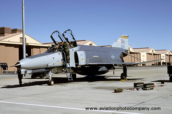 USAF 57 FW 561 FS McDonnell F-4G Phantom 69-7235/WA at Nellis AFB (1993)