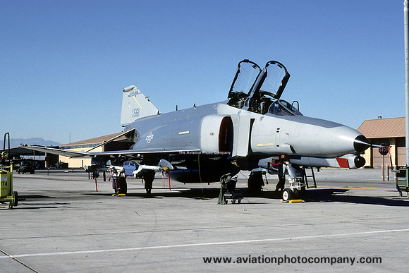 USAF 57 FW 561 FS (ex Idaho ANG) McDonnell F-4G Phantom 69-7561 at Nellis AFB (1993)