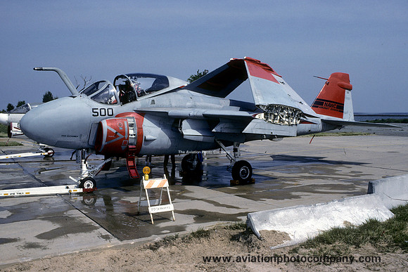 US Navy NAWC Grumman A-6E Intruder 156997/500 at NAS Patuxent River (1993)