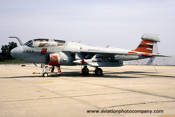 US Navy NAWC Grumman EA-6B Prowler 164403/534 at NAS Patuxent River (1993)
