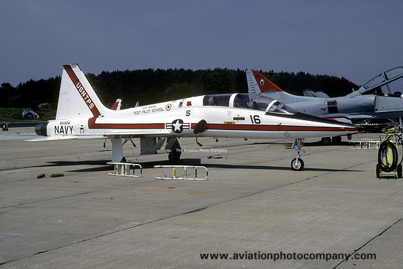 US Navy USNTPS Northrop T-38B Talon 610904/16 at NAS Patuxent River (1993)