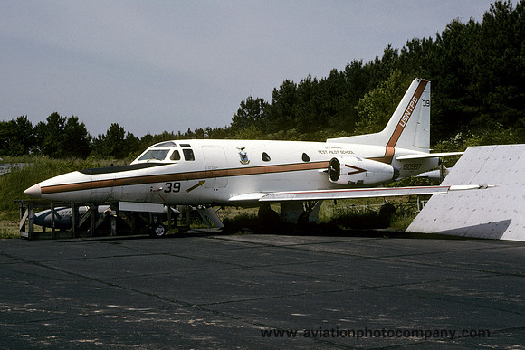 US Navy USNTPS North American T-39D Sabreliner 150987/39 at NAS Patuxent River (1993)