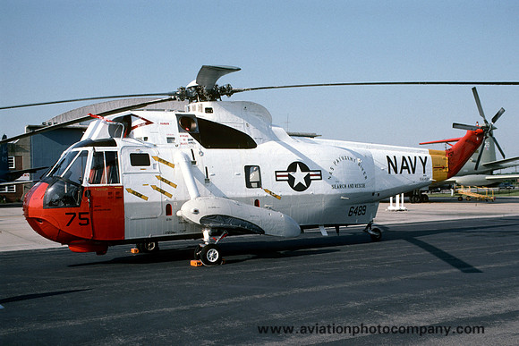 US Navy SAR Sikorsky SH-3D Sea King 156489/75 at NAS Patuxent River (1993)