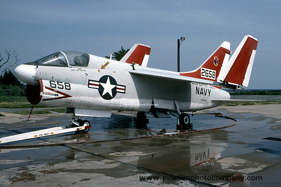 US Navy NATC LTV A-7A Corsair 152658 at NAS Patuxent River (1993)