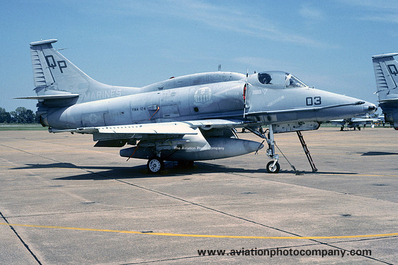 US Marines VMA-124 Douglas A-4M Skyhawk 160263/QP-03 (1993)