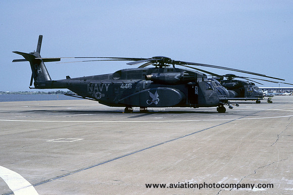 US Navy HM-12 Sikorsky MH-53E Sea Dragon 163055/DH-446 (1993)