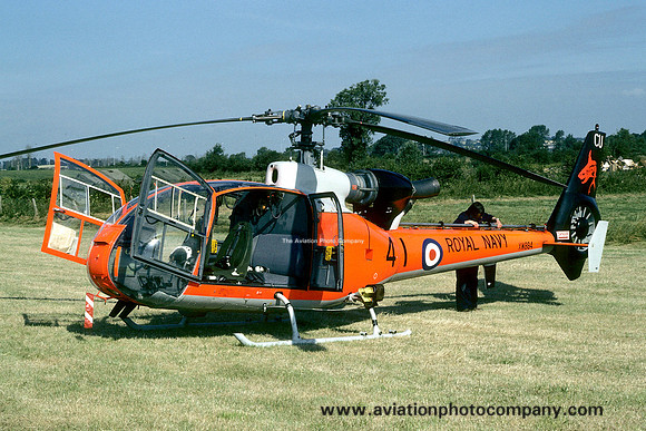 Royal Navy 705 Squadron Westland Gazelle HT.3 XW884/CU41 (1979)