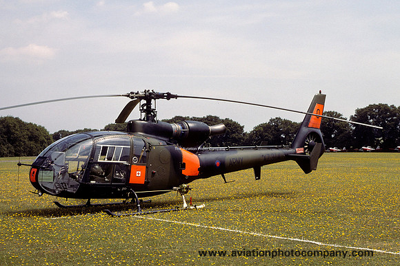 Army Air Corps ARWS Westland Gazelle AH.1 XZ314/O at Middle Wallop (1979)