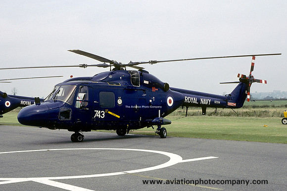 Royal Navy 702 Squadron Westland Lynx HAS.2 XZ234/VL743 at RNAS Yeovilton (1979)