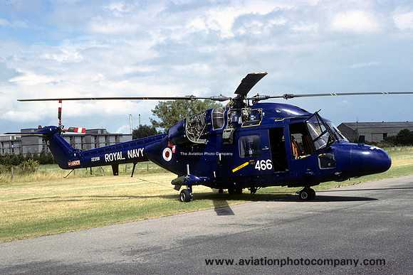 Royal Navy 702 Squadron Westland Lynx HAS.2 XZ256/AT466 at RNAS Yeovilton (1979)