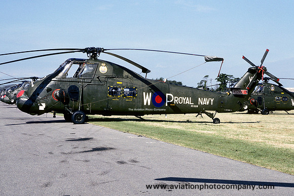 Royal Navy 707 Squadron Westland Wessex HU.5 XS509/VL-WP at RNAS Yeovilton (1979)