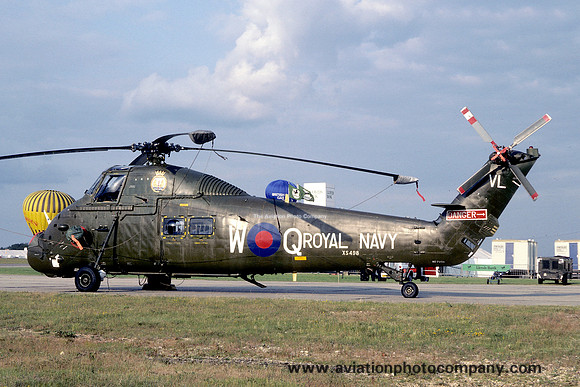 Royal Navy 707 Squadron Westland Wessex HU.5 XS498/VL-WQ at RNAS Yeovilton (1979)