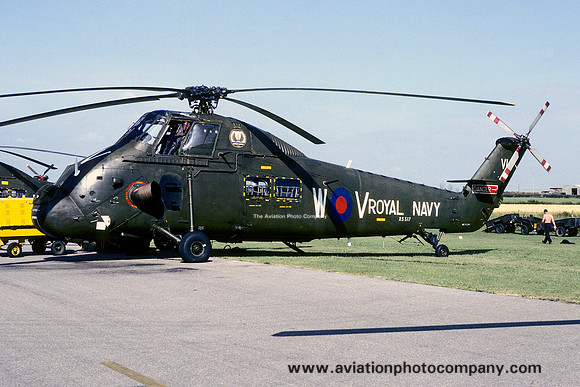 Royal Navy 707 Squadron Westland Wessex HU.5 XS517/VL-WV at RNAS Yeovilton (1979)