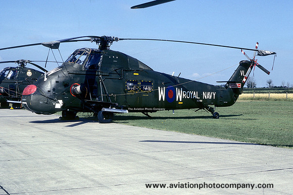 Royal Navy 707 Squadron Westland Wessex HU.5 XS486/VL-WW at RNAS Yeovilton (1979)