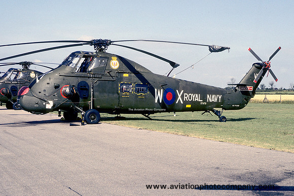 Royal Navy 707 Squadron Westland Wessex HU.5 XT479/VL-WX at RNAS Yeovilton (1979)