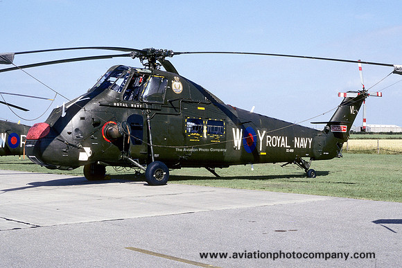Royal Navy 707 Squadron Westland Wessex HU.5 XS489/VL-WY at RNAS Yeovilton (1979)