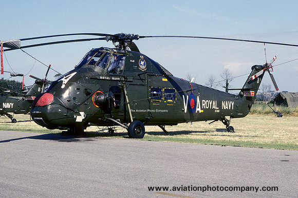 Royal Navy 846 Squadron Westland Wessex HU.5 XT456/B-VA at RNAS Yeovilton (1979)