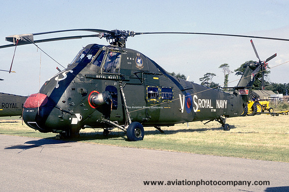 Royal Navy 846 Squadron Westland Wessex HU.5 XT760/B-VS at RNAS Yeovilton (1979)