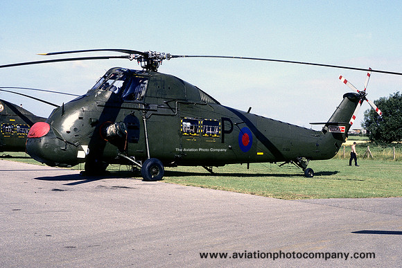 Royal Navy 845 Squadron Westland Wessex HU.5 XT458/P at RNAS Yeovilton (1979)