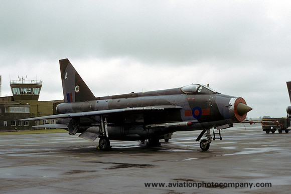 RAF 5 Squadron English Electric Lightning F.6 XR723/A at RAF Binbrook (1979)
