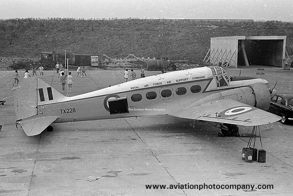 RAF Air Support Command Avro Anson C.19 TX228 (1966)