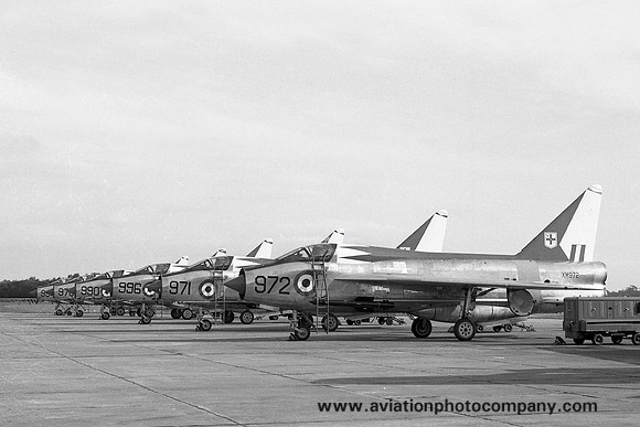 RAF 226 OCU 145 Squadron English Electric Lightning T.4 XM972 (1963)