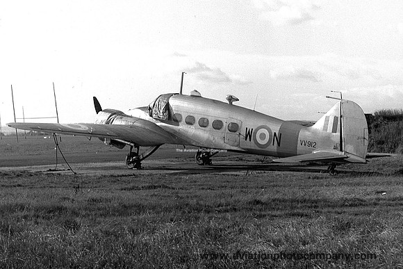 RAF 2 BANS Avro Anson T.21 VV912