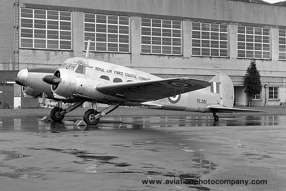 RAF Coastal Command Avro Anson C.19 VL301