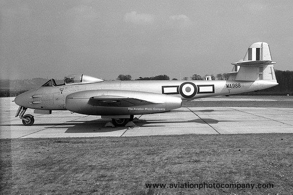 RAF 66 Squadron Gloster Meteor F.8 WA988