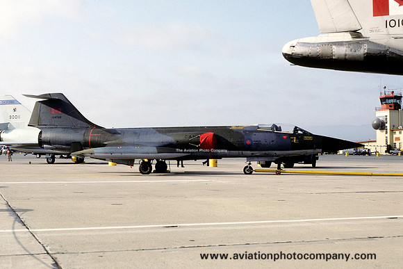 Canadian Air Force 417 Squadron Canadair CF-104 Starfighter 104799 (1982)