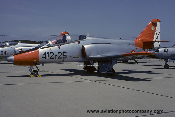 Spanish Air Force Esc 412 CASA C-101 Aviojet E.25-33/412-25 (1982)