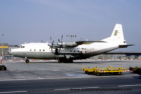 Algerian Air Force Antonov An-12 7T-WAA/560 (1984)